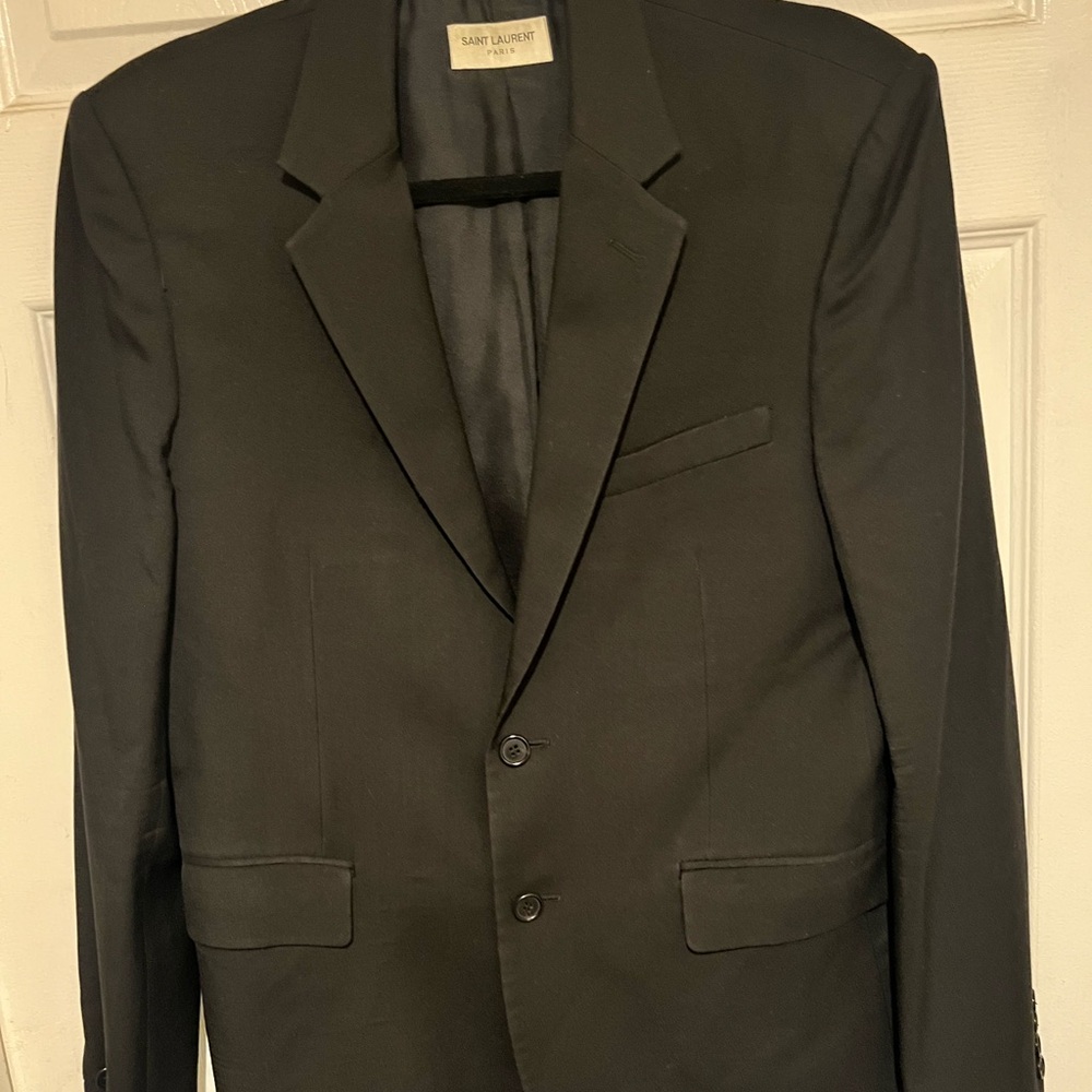 Saint Laurent Men's Dark Jacket